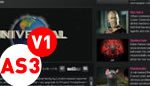HTML XML Video List AS3 V1 FLV Player HTML XML Video List AS3 V1 FLV Player