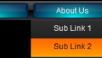 Glossy drop down menu AS2 