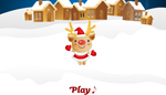Funny Christmas flash card