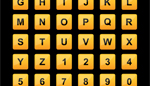 56 Icons Pack Letters Numbers Punctuaction Symbols