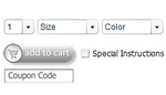 PayPal Button Set - Menus - Discounts - Coupons - No Flash Required
