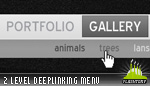 Clean 2 Level Menu with Deeplinking AS3 01 Clean 2 Level Menu with Deeplinking AS3 01