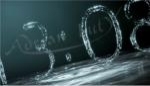 Water Clock With Animated Background Included