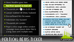 Vertical News Ticker 01 Vertical News Ticker 01