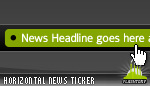 Horizontal News Ticker 03 Horizontal News Ticker 03