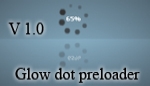 Glow dot preloader v 1.0 Glow dot preloader v 1.0